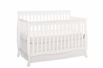 Emery Convertible Slat Crib - White