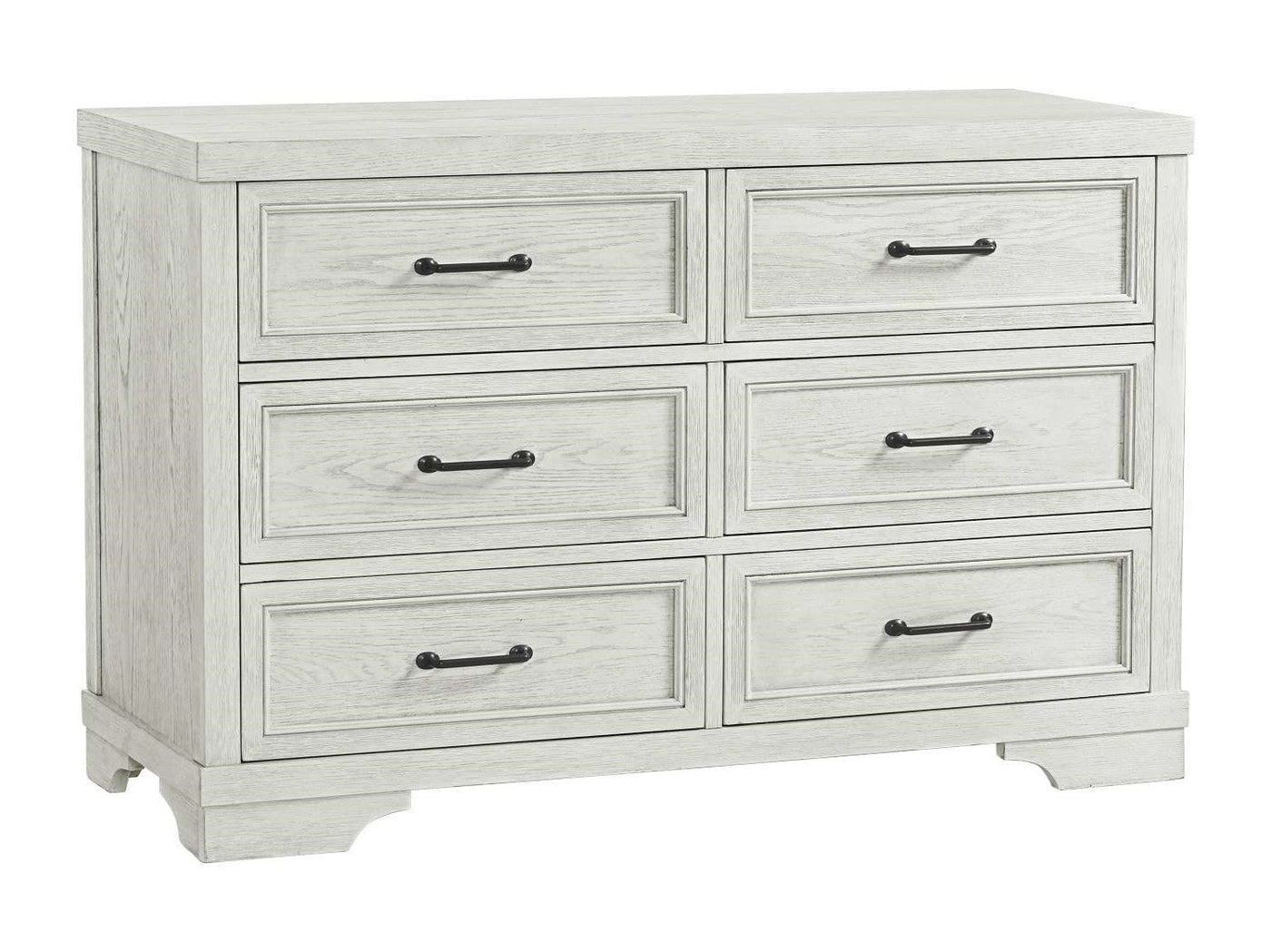 Foundry Convertible Crib and Dresser Package - White