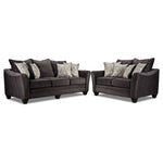 Ramsey Sofa and Loveseat Set - Seal