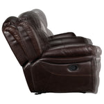 Cooper Leather Recliner - Brown