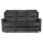 Grayson Reclining Sofa - Charcoal