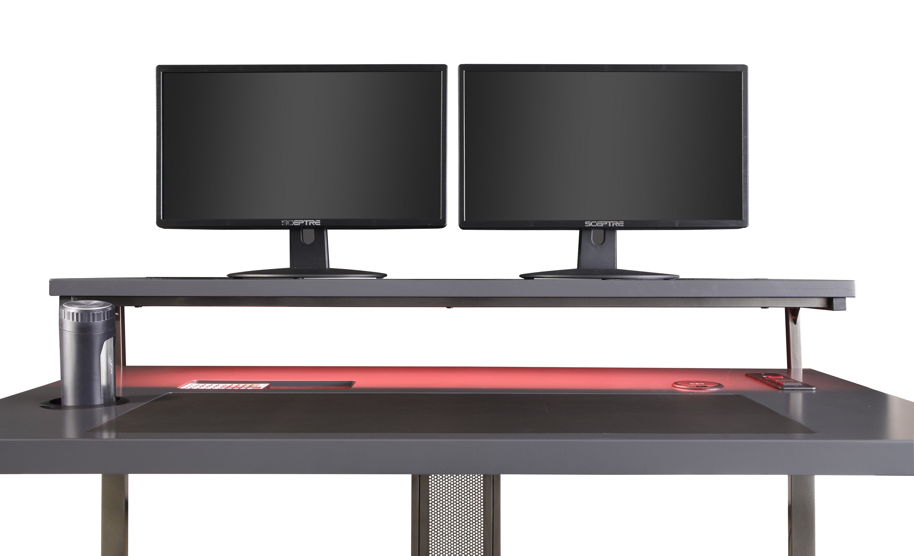 Zander Gaming Computer Desk - Grey