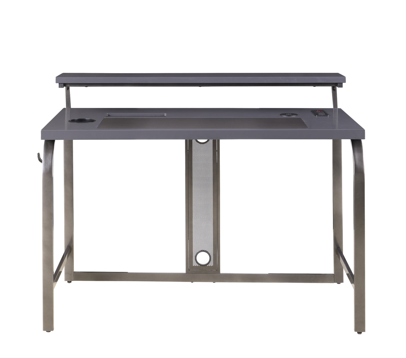 Zander Gaming Computer Desk - Grey