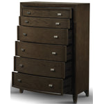 Aberdeen 6-Drawer Chest - Barista Oak