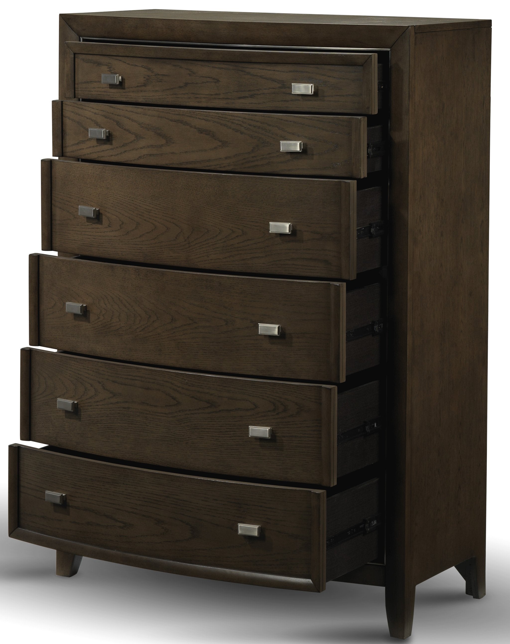 Aberdeen 6-Drawer Chest - Barista Oak