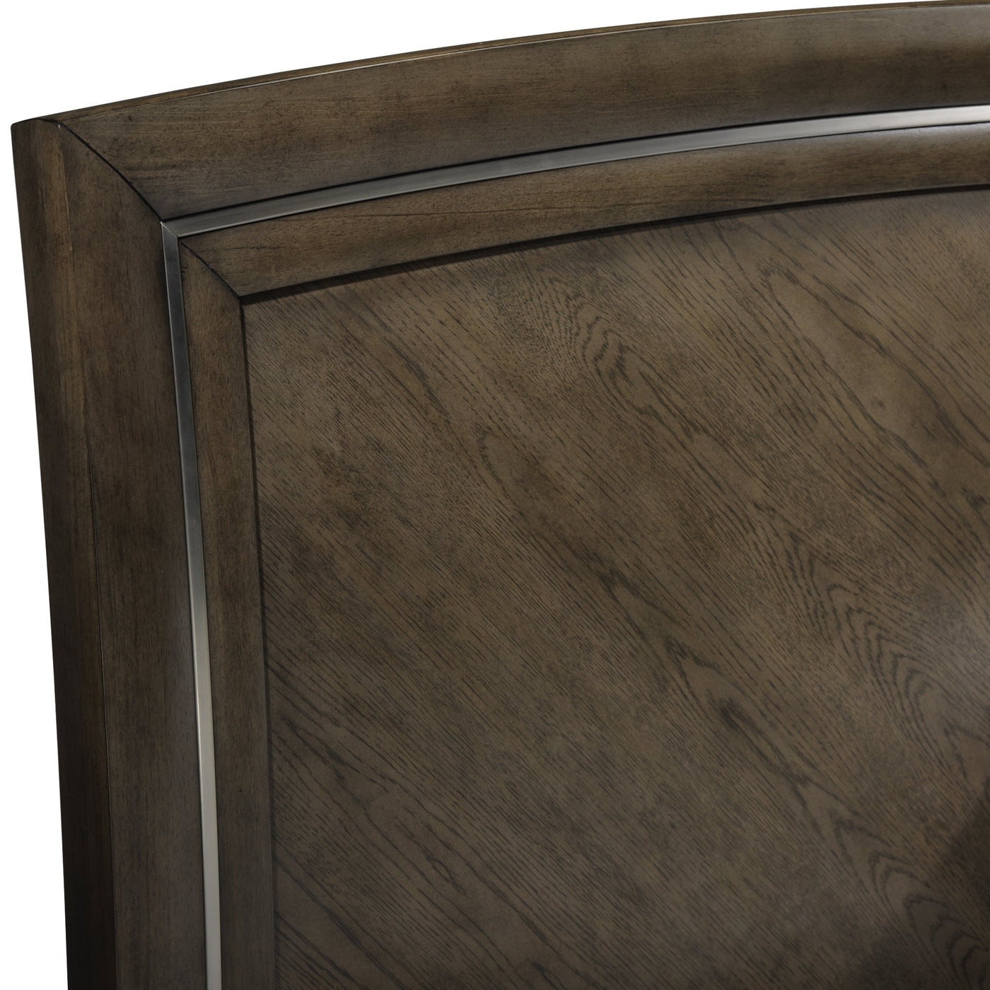 Aberdeen Sleigh Panel Queen Bed - Barista Oak