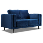 Lara Loveseat - Ocean Blue