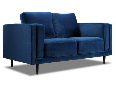 Lara Loveseat - Ocean Blue