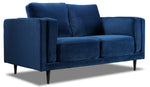 Lara Loveseat - Ocean Blue