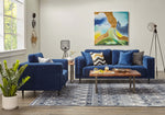 Lara Sofa - Ocean Blue