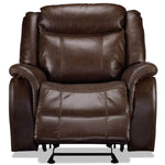 Scorpio Glider Recliner - Whiskey Brown