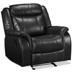 Scorpio Glider Recliner - Black