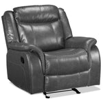 Scorpio Glider Recliner - Grey