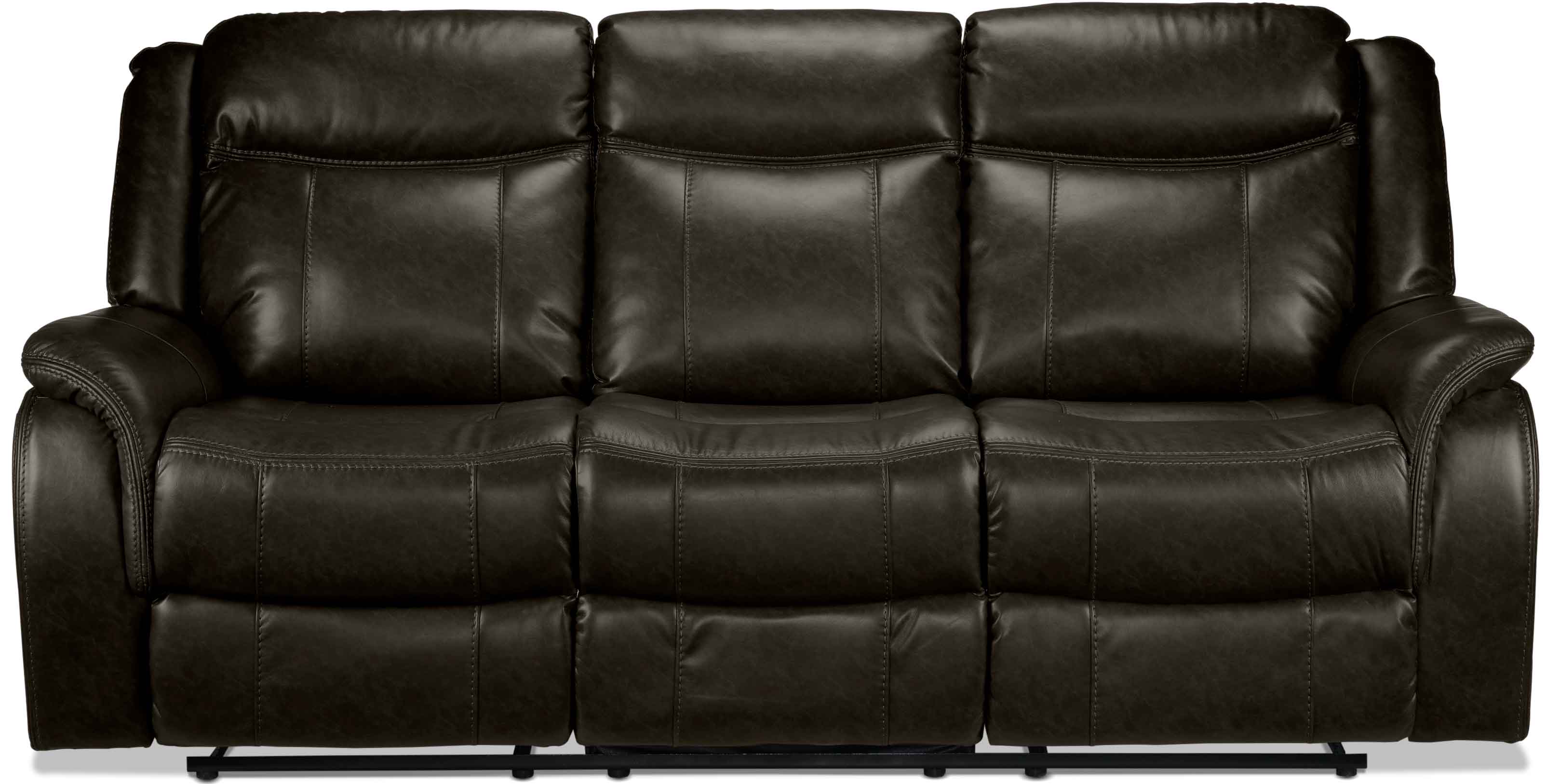 Scorpio Reclining Sofa, Reclining Loveseat and Glider Recliner - Brown