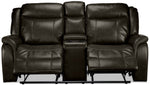 Scorpio Reclining Sofa and Reclining Loveseat - Brown