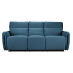 Larsen Power Reclining Sofa and Chair Set - Commodore Blue
