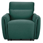 Larsen Power Reclining Sofa and Chair Set - Peacock