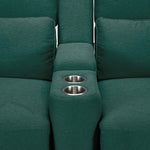 Larsen Power Reclining Loveseat - Peacock