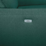 Larsen Power Reclining Sofa, Loveseat and Chair Set - Peacock