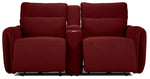 Larsen Power Reclining Loveseat - Scarlet