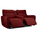 Larsen Power Reclining Loveseat - Scarlet