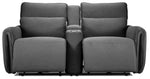 Larsen Power Reclining Loveseat - Platinum Grey