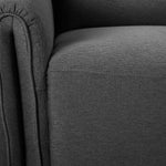 Larsen Power Reclining Sofa and Loveseat Set - Platinum Grey