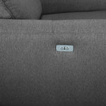 Larsen Power Reclining Loveseat - Platinum Grey