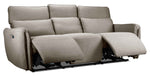 Larsen Power Reclining Sofa and Chair Set - Pearl