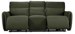 Larsen Power Reclining Sofa and Chair Set - Olive