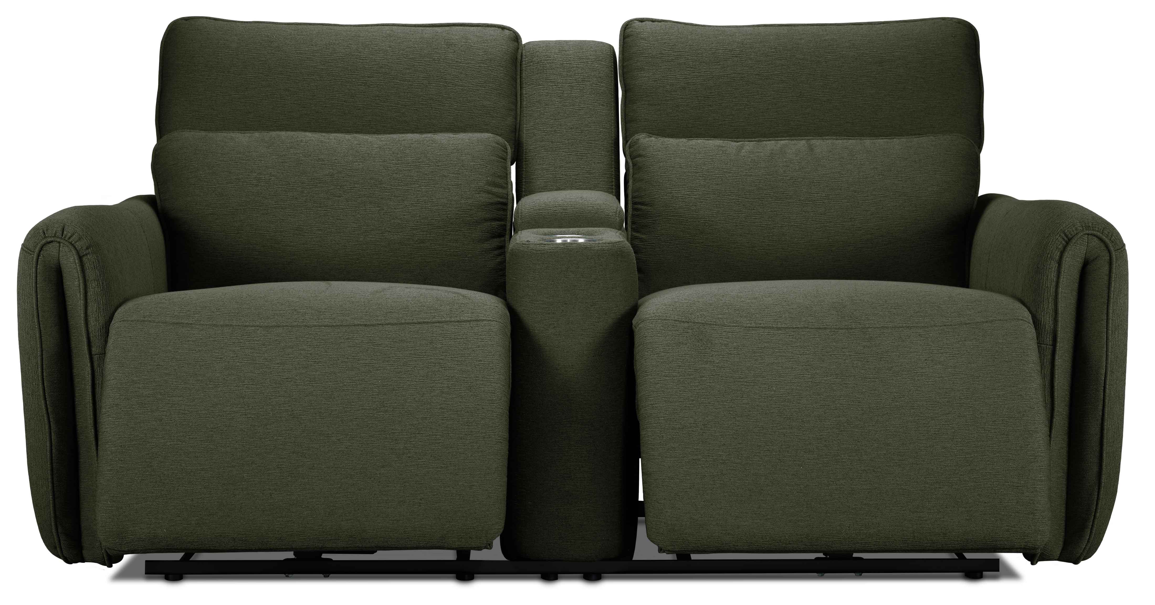 Larsen Power Reclining Loveseat - Olive