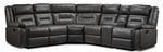 Conan 6-Piece Reclining Sectional - Grey