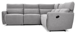 Larsen 5-Piece Reclining Sectional - Grey