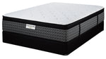 Kingsdown Issac Plush King Mattress and Split Boxspring Set