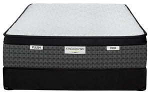 Kingsdown Liberty Firm King Mattress and Split Boxspring Set