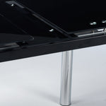 Fino Extendable Dining Table - Black, Chrome
