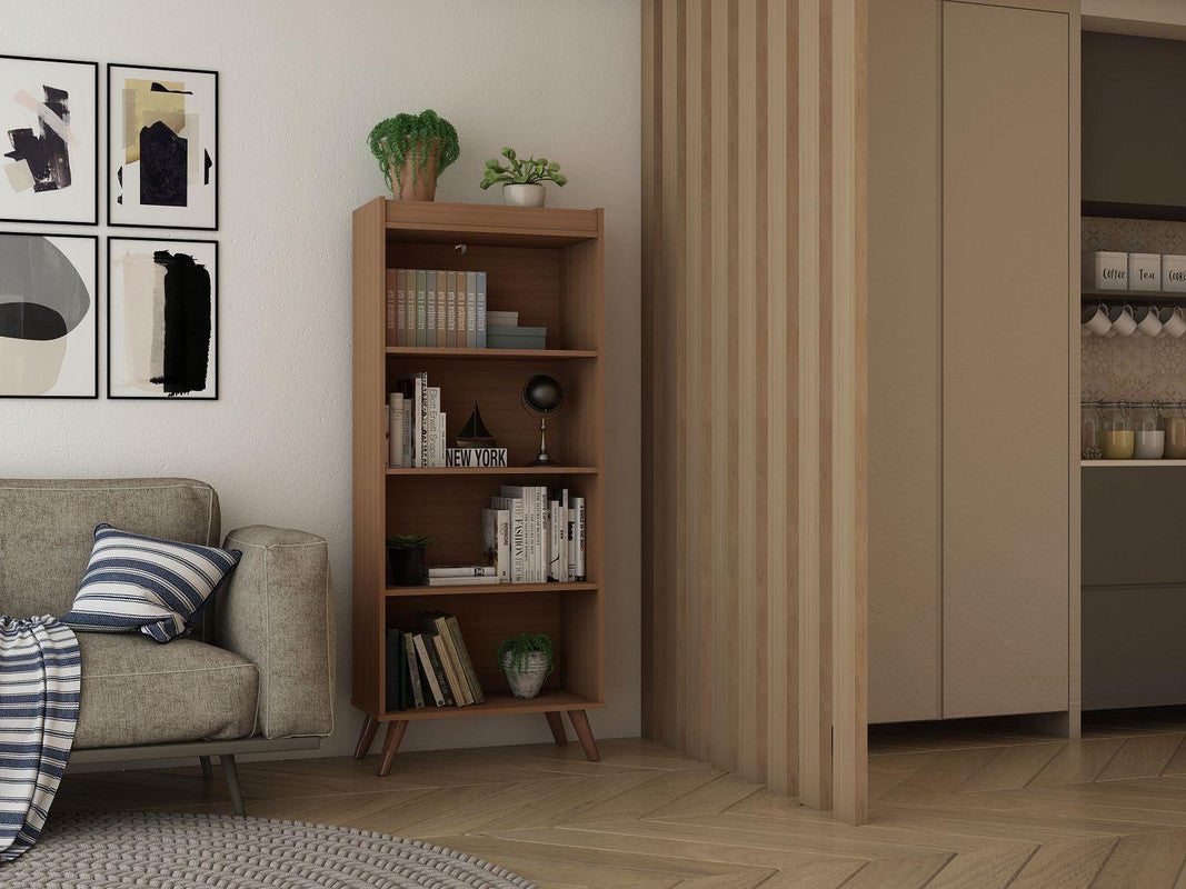 Applesham Bookcase - Maple Cream
