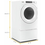 Whirlpool White Gas Dryer (7.4 Cu.Ft.) - WGD5620HW
