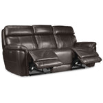 Stallion Dual Power Reclining Sofa and Chair Set - Dark Grey