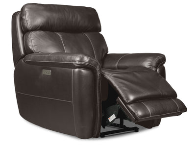 Stallion Dual Power Recliner - Dark Grey