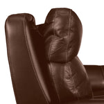 Stallion Dual Power Reclining Sofa and Loveseat Set - Chestnut