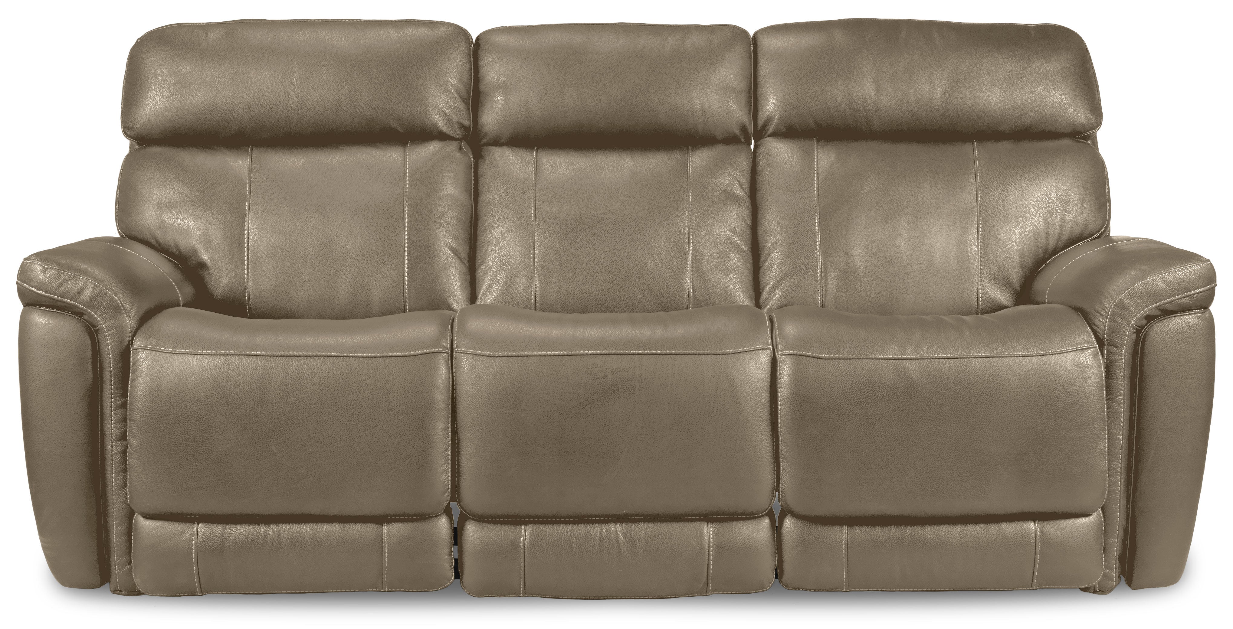 Stallion Dual Power Reclining Sofa - Pebble