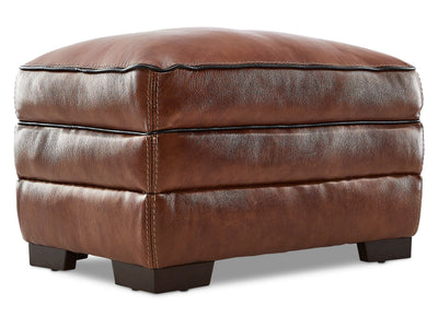 Stampede Ottoman - Cognac