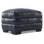 Stampede Ottoman - Cobalt