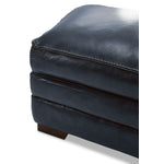 Stampede Ottoman - Cobalt