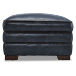 Stampede Ottoman - Cobalt