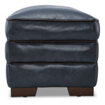 Stampede Ottoman - Cobalt
