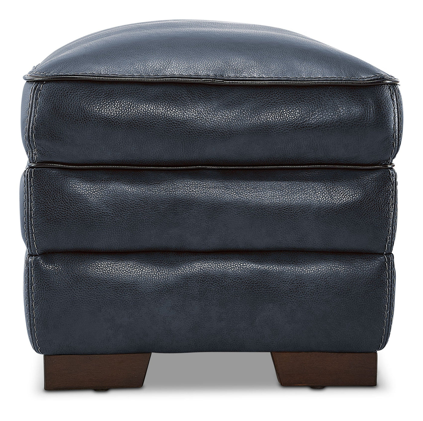 Stampede Ottoman - Cobalt