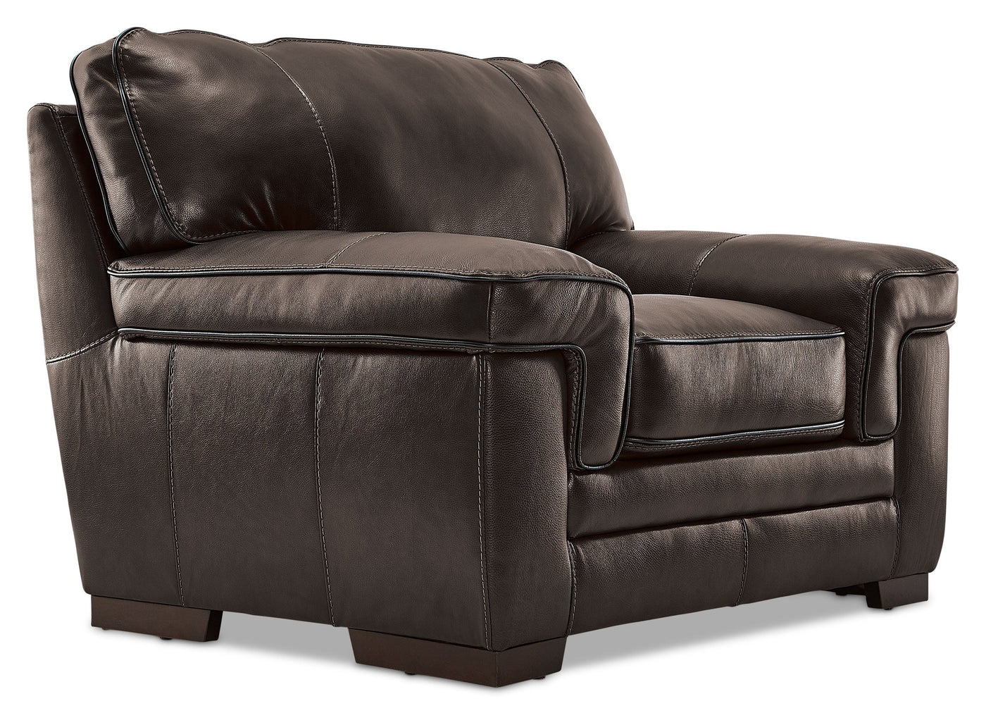 Stampede 2 Pc. Living Room Package w/ Chair - Hazelnut