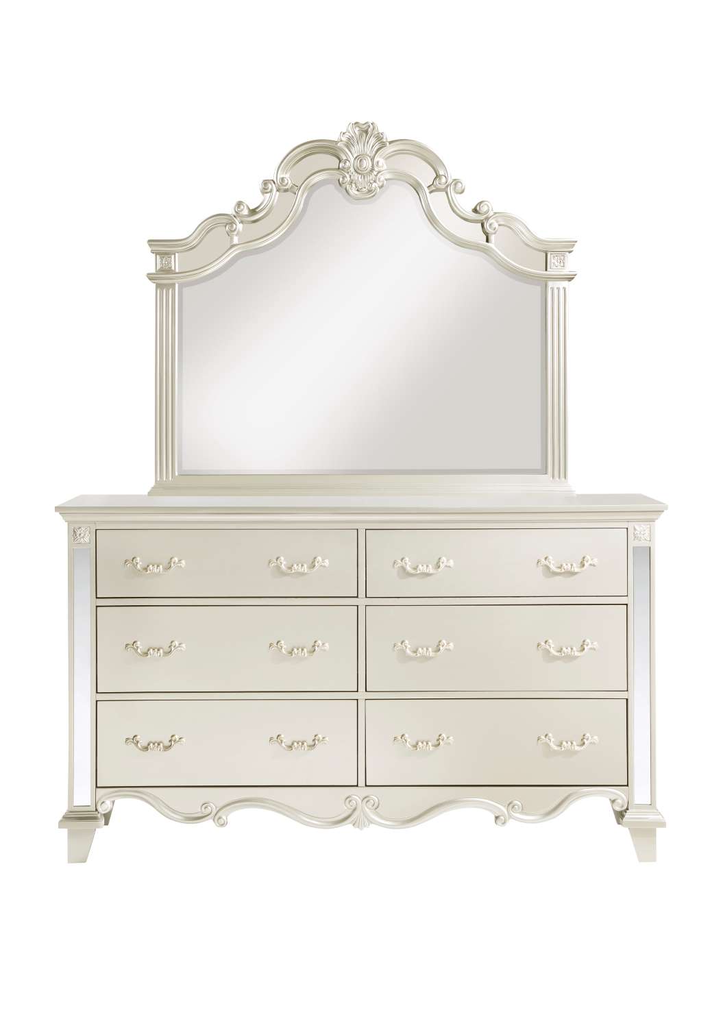 Ever 6-Piece King Bedroom Package - Champagne